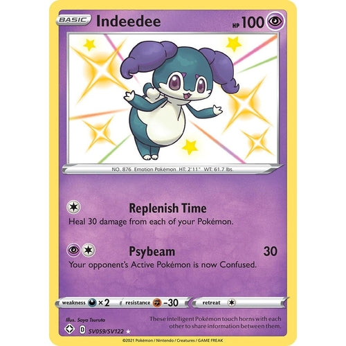 Indeedee (SV059/SV122) (Shining Fates: Shiny Vault) - PokéBox Australia