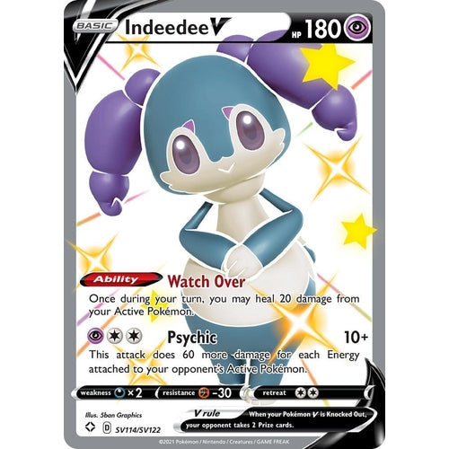 Indeedee V (SV114/SV122) (Shining Fates: Shiny Vault) - PokéBox Australia