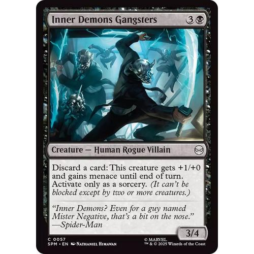 Inner Demons Gangsters (57) (Marvel's Spider - Man) - PokéBox Australia