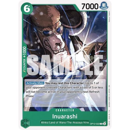 Inuarashi (OP12 - 022) (Legacy of the Master) - PokéBox Australia