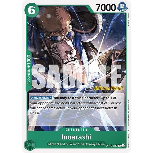 Inuarashi (OP12 - 022) (Legacy of the Master Release Event Cards) - PokéBox Australia