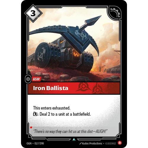 Iron Ballista (017/298) (Origins) - PokéBox Australia