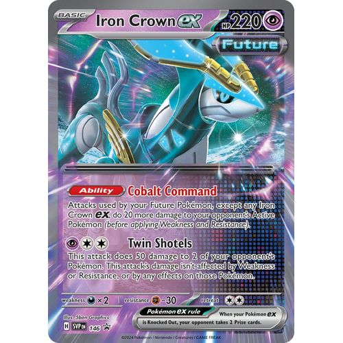 Iron Crown ex - 146 (146) (SV: Scarlet & Violet Promo Cards) - PokéBox Australia