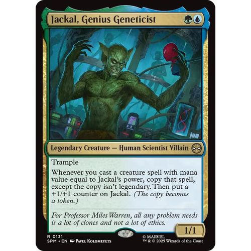 Jackal, Genius Geneticist (131) (Marvel's Spider - Man) - PokéBox Australia