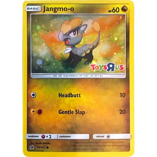 Jangmo - o - 75/111 (Toys R Us Promo) (075/111) (Miscellaneous Cards & Products) - PokéBox Australia