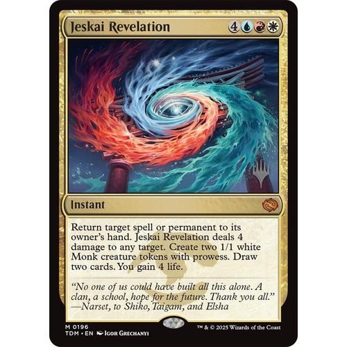 Jeskai Revelation (196) (Promo Pack: Tarkir: Dragonstorm) - PokéBox Australia