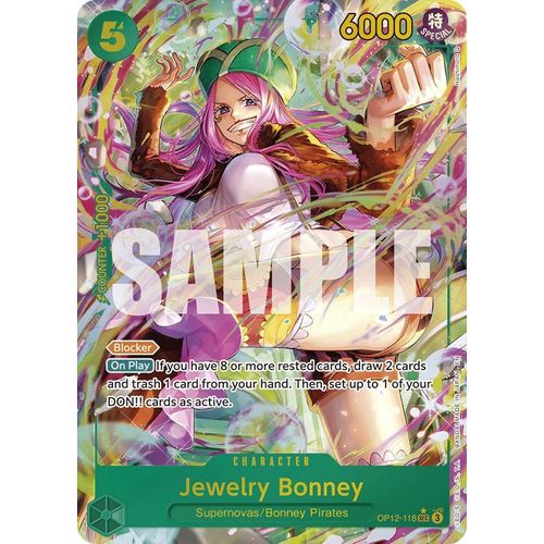 Jewelry Bonney (118) (Alternate Art) (OP12 - 118) (Legacy of the Master) - PokéBox Australia