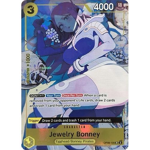 Jewelry Bonney (Illustration Box EX) (OP08 - 105) (One Piece Promotion Cards) - PokéBox Australia
