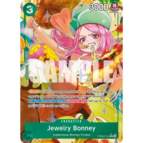 Jewelry Bonney - PRB02 - 004 (Alternate Art) (PRB02 - 004) (Premium Booster - The Best - Vol. 2) - PokéBox Australia