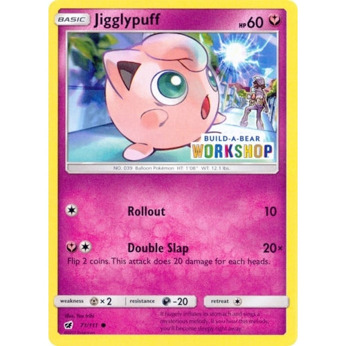 Jigglypuff - 71/111 (Build - A - Bear Workshop Exclusive) (071/111) (Miscellaneous Cards & Products) - PokéBox Australia