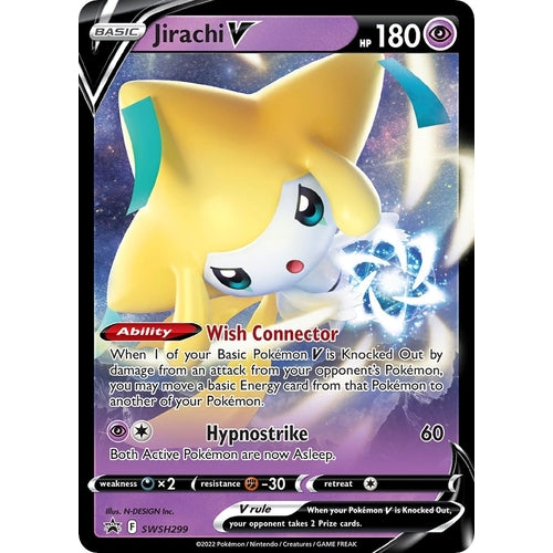 Jirachi V - 299 (SWSH299) (SWSH: Sword & Shield Promo Cards) - PokéBox Australia