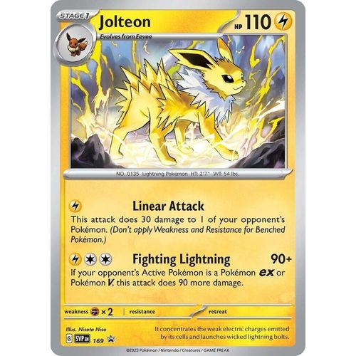 Jolteon - 169 (169) (SV: Scarlet & Violet Promo Cards) - PokéBox Australia
