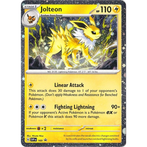 Jolteon - 169 (Cosmos Holo) (135/165) (SV: Scarlet & Violet Promo Cards) - PokéBox Australia