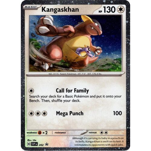 Kangaskhan - 202 (Cosmos Holo) (202) (SV: Scarlet & Violet Promo Cards) - PokéBox Australia