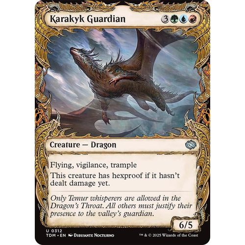 Karakyk Guardian (Showcase) (312) (Tarkir: Dragonstorm) - PokéBox Australia