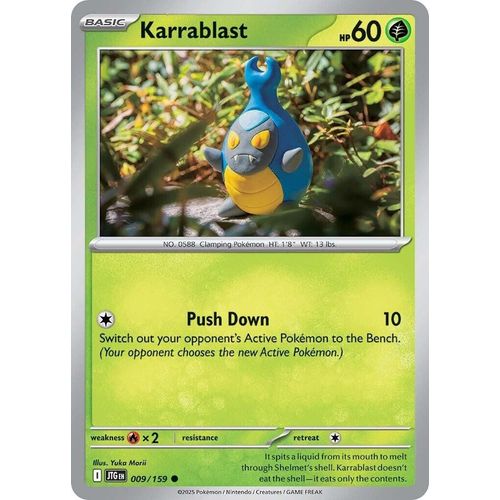Karrablast (009/159) (SV09: Journey Together) - PokéBox Australia