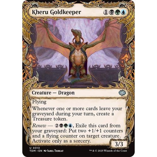 Kheru Goldkeeper (Showcase) (313) (Tarkir: Dragonstorm) - PokéBox Australia