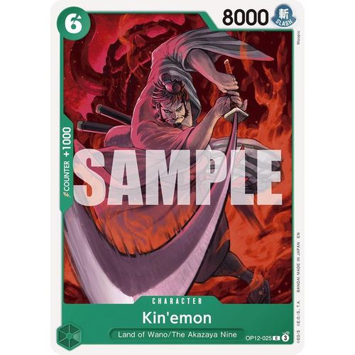 Kin'emon (OP12 - 025) (Legacy of the Master) - PokéBox Australia