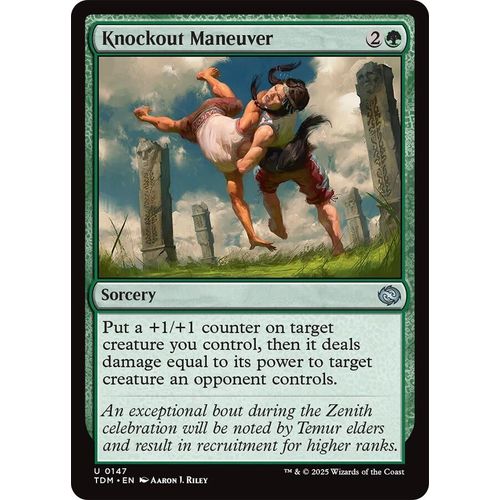 Knockout Maneuver (147) (Tarkir: Dragonstorm) - PokéBox Australia