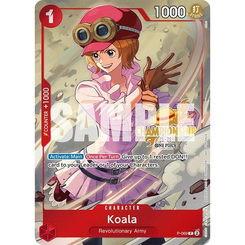 Koala (CS 25 - 26 Event Pack) (P - 069) (One Piece Promotion Cards) - PokéBox Australia