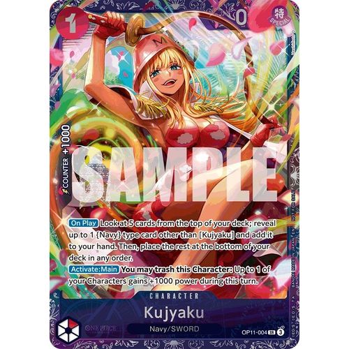 Kujyaku (Treasure Cup August 2025) (OP11 - 004) (One Piece Promotion Cards) - PokéBox Australia