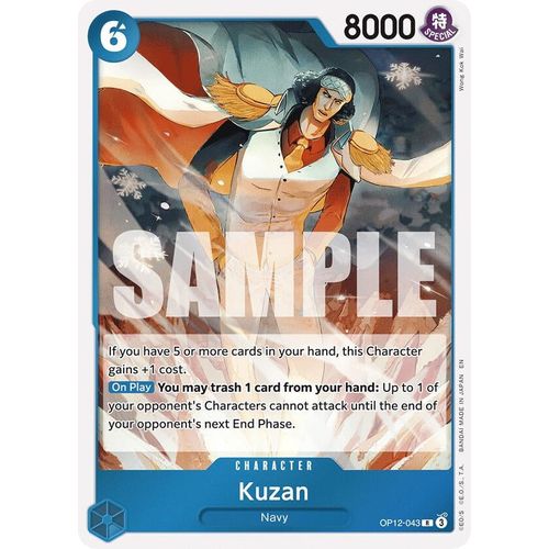 Kuzan (043) (OP12 - 043) (Legacy of the Master) - PokéBox Australia