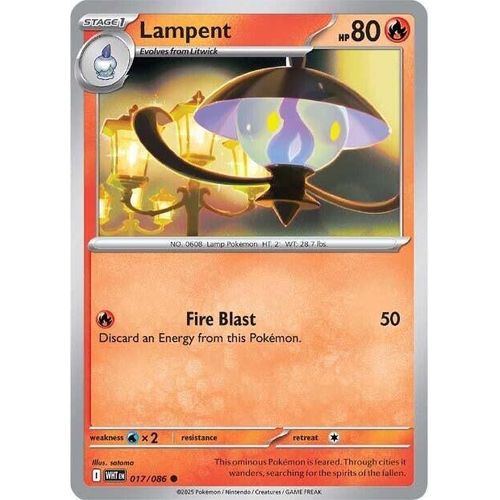 Lampent (017/086) (SV: White Flare) - PokéBox Australia