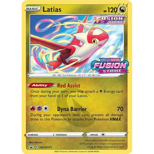 Latias - SWSH171 (Prerelease) (SWSH171) (SWSH: Sword & Shield Promo Cards) - PokéBox Australia