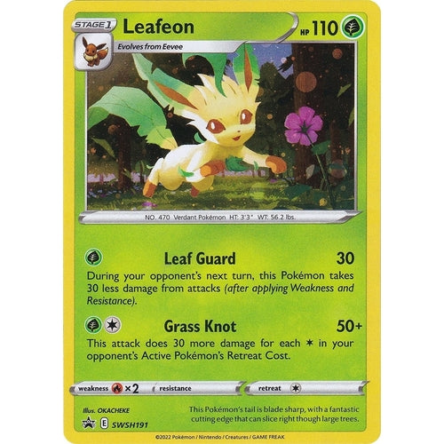Leafeon - SWSH191 (SWSH191) (SWSH: Sword & Shield Promo Cards) - PokéBox Australia