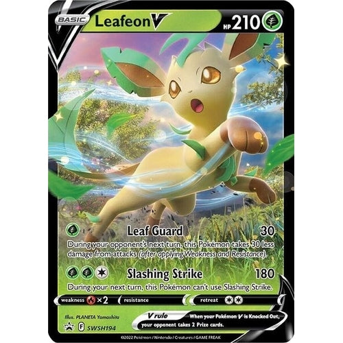 Leafeon V - SWSH194 (SWSH194) (SWSH: Sword & Shield Promo Cards) - PokéBox Australia
