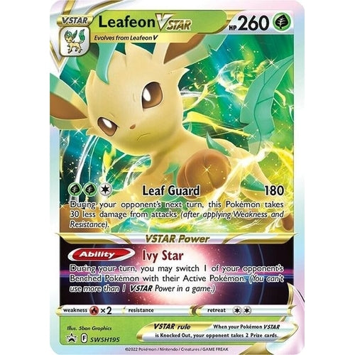 Leafeon VSTAR - SWSH195 (SWSH195) (SWSH: Sword & Shield Promo Cards) - PokéBox Australia