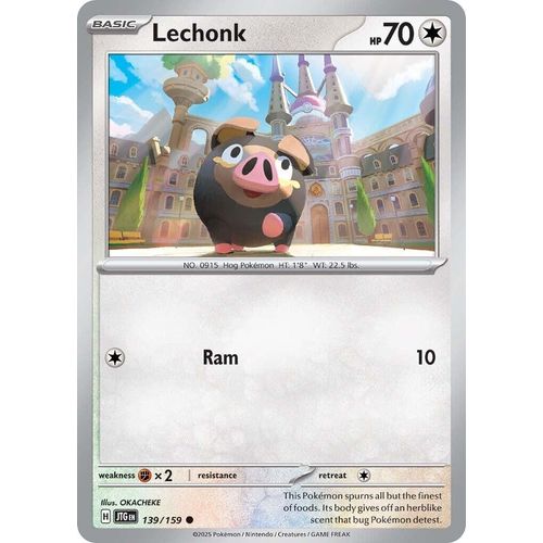 Lechonk (139/159) (SV09: Journey Together) - PokéBox Australia
