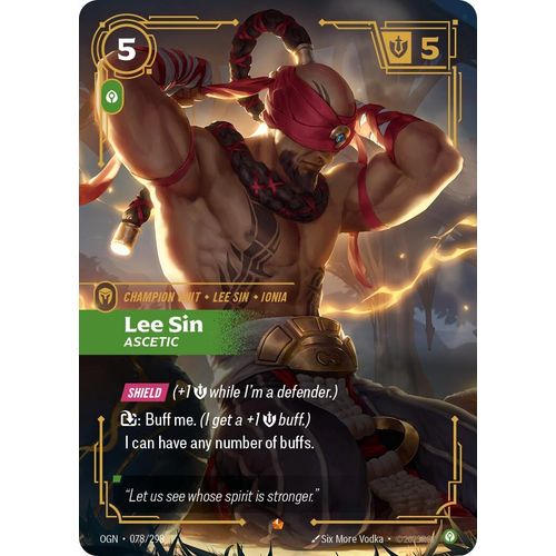 Lee Sin - Ascetic (078/298) (Origins) - PokéBox Australia