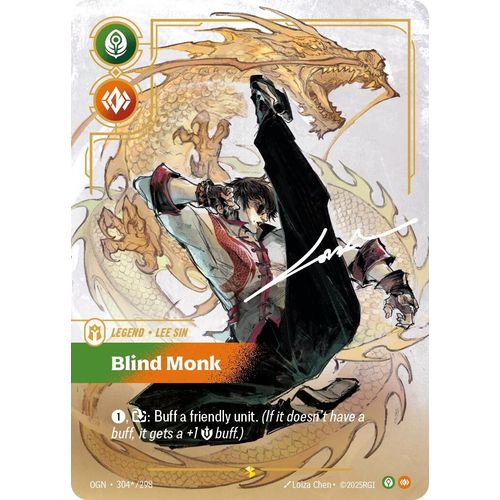 Lee Sin - Blind Monk (Alternate Art) (304*/298) (Origins) - PokéBox Australia