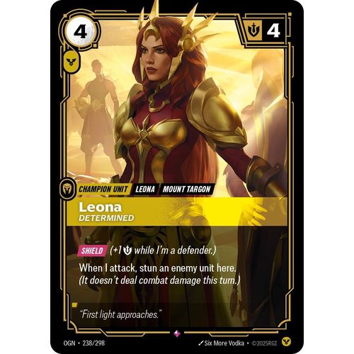 Leona - Determined (238/298) (Origins) - PokéBox Australia