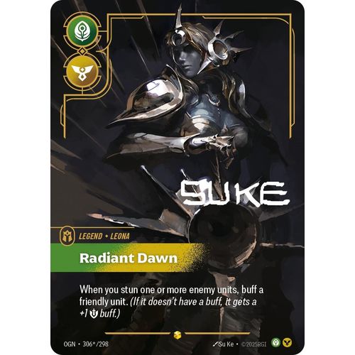 Leona - Radiant Dawn (Alternate Art) (306*/298) (Origins) - PokéBox Australia