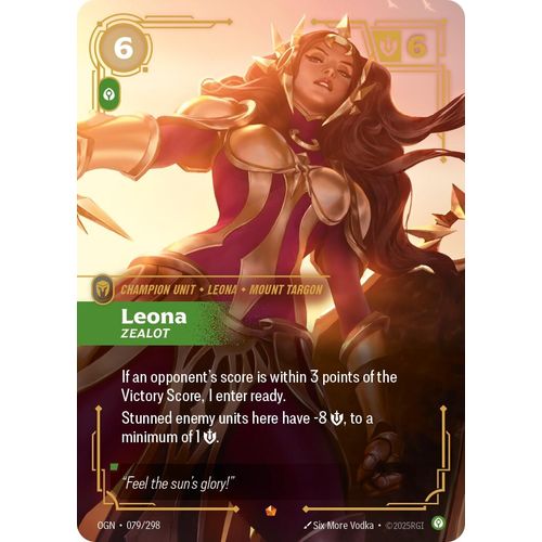 Leona - Zealot (079/298) (Origins) - PokéBox Australia