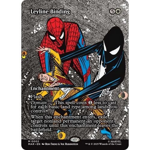 Leyline Binding (Borderless) (2) (Marvel Eternal - Legal) - PokéBox Australia