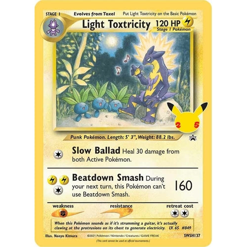 Light Toxtricity - SWSH137 (SWSH137) (SWSH: Sword & Shield Promo Cards) - PokéBox Australia