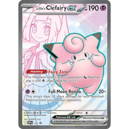 Lillie's Clefairy ex - 195 (195) (SV: Scarlet & Violet Promo Cards) - PokéBox Australia