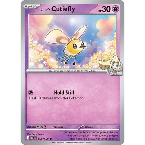 Lillie's Cutiefly (066/159) (SV09: Journey Together) - PokéBox Australia