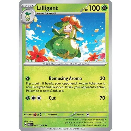 Lilligant (007/086) (SV: Black Bolt) - PokéBox Australia