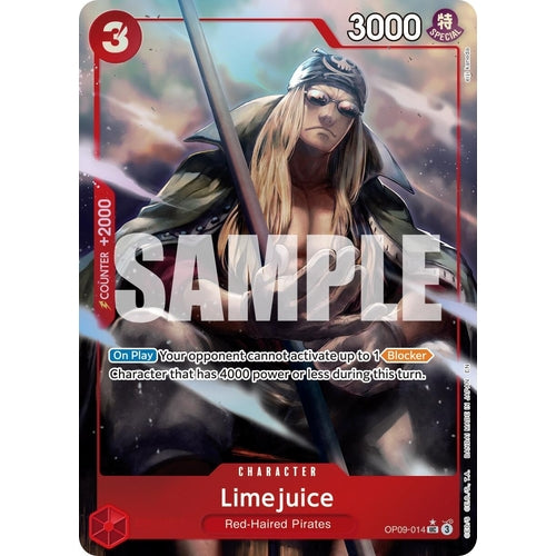 Limejuice (Alternate Art) (OP09 - 014) (Premium Booster - The Best - Vol. 2) - PokéBox Australia