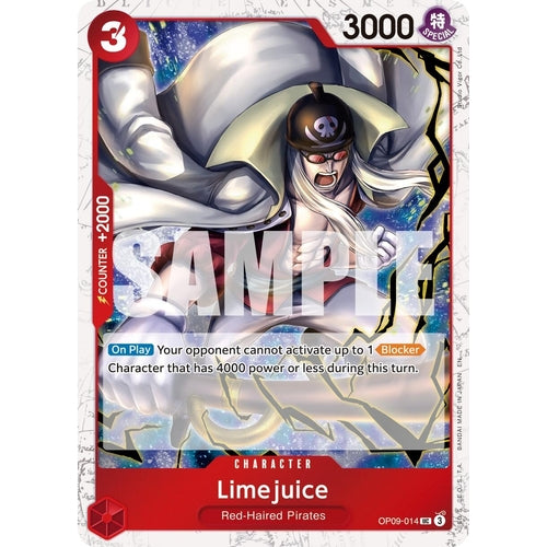 Limejuice (Pirate Foil) (OP09 - 014) (Premium Booster - The Best - Vol. 2) - PokéBox Australia
