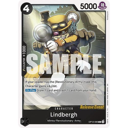 Lindbergh (OP12 - 095) (Legacy of the Master Release Event Cards) - PokéBox Australia