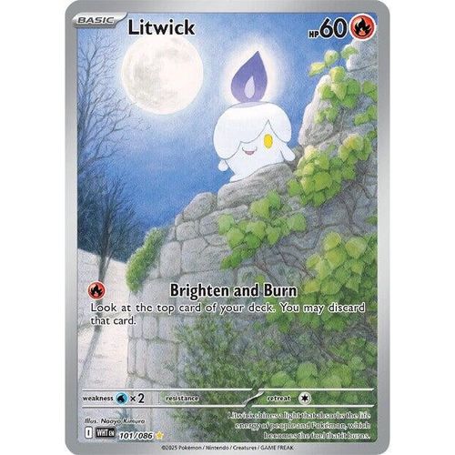 Litwick (101/086) (SV: White Flare) - PokéBox Australia
