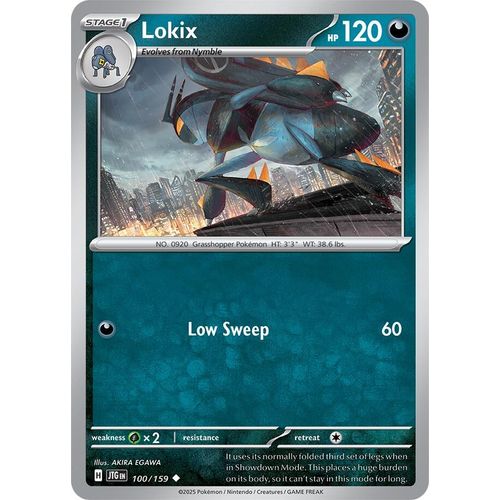 Lokix (100/159) (SV09: Journey Together) - PokéBox Australia