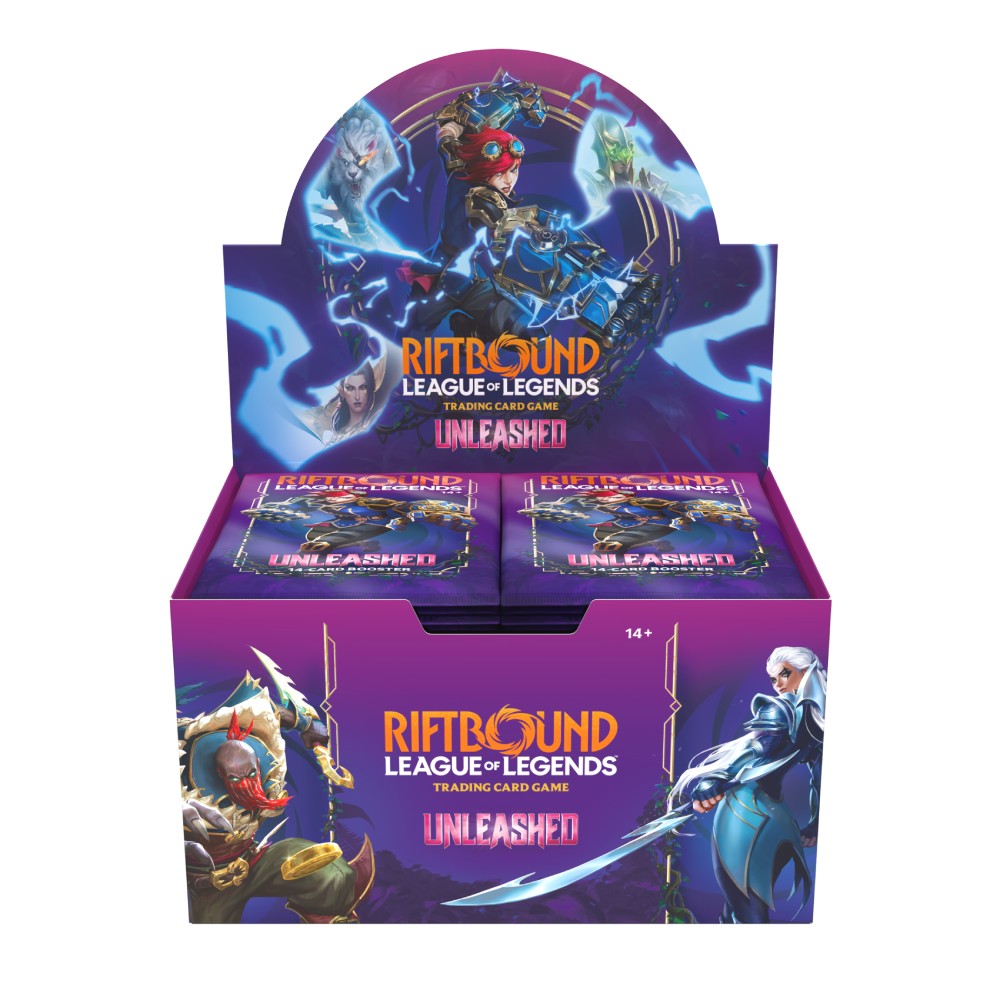 Riftbound: League of Legends TCG – Unleashed – Booster Box - PokéBox Australia