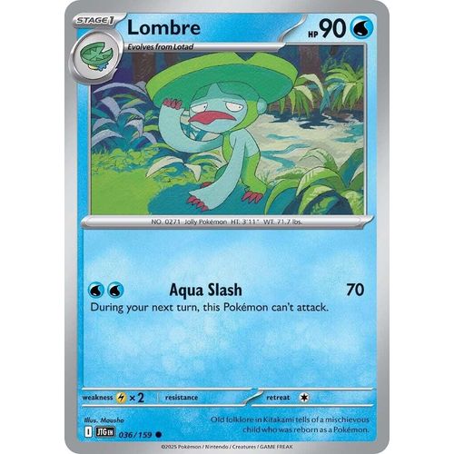 Lombre (036/159) (SV09: Journey Together) - PokéBox Australia