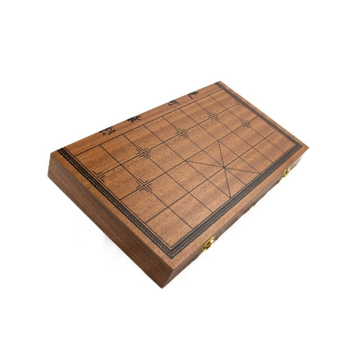 LPG Classics Wooden Chinese Chess Set - 36 cm Foldable Board - PokéBox Australia